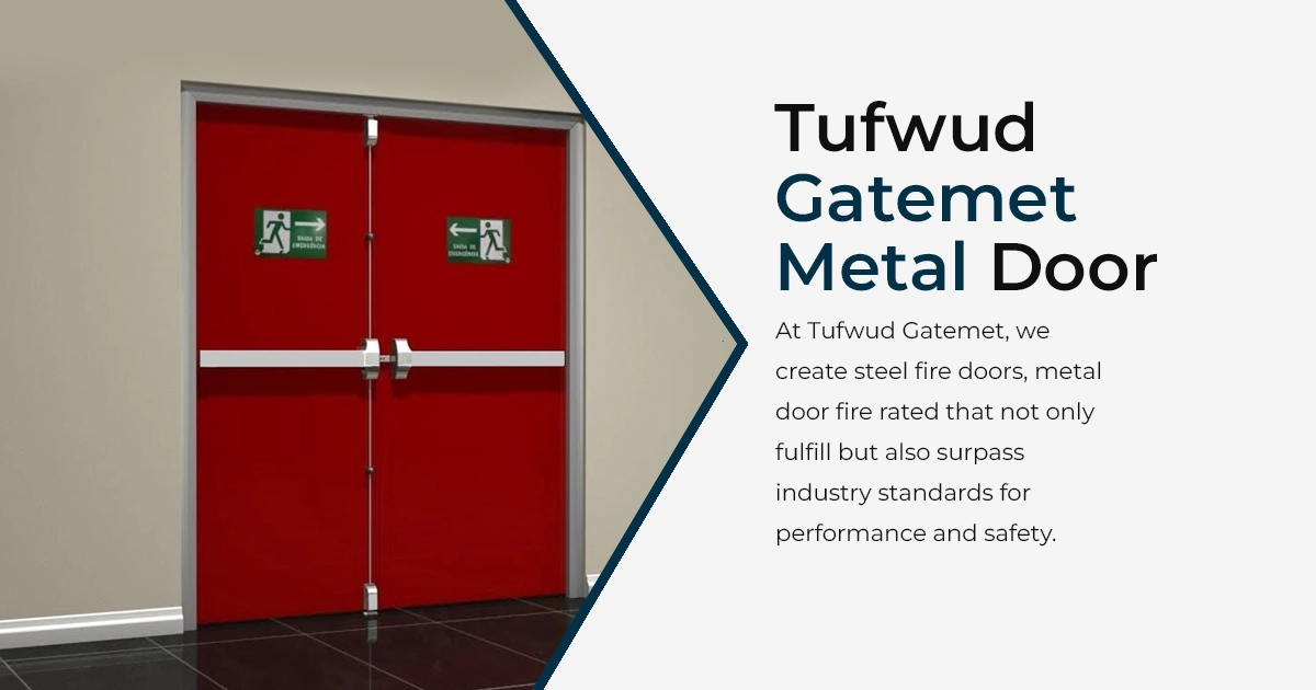 Tufwud Metal Door Price: A Complete Guide to Fire Rated Metal Door Price in India Metal Door Price