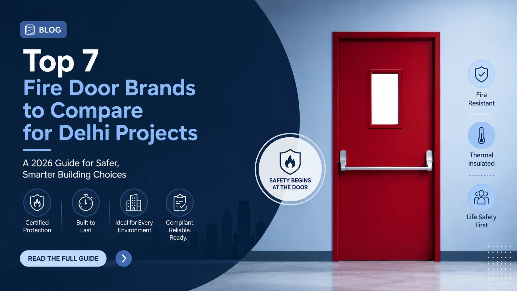 Top 7 Fire Door Brands to Compare for Delhi Projects