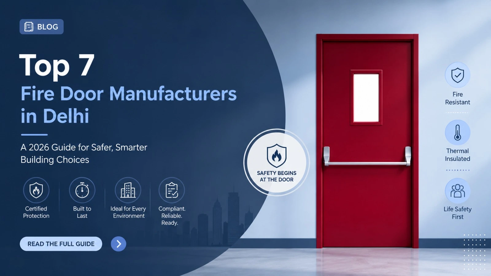 Top 7 Fire Door Manufacturers in Delhi (2026 )