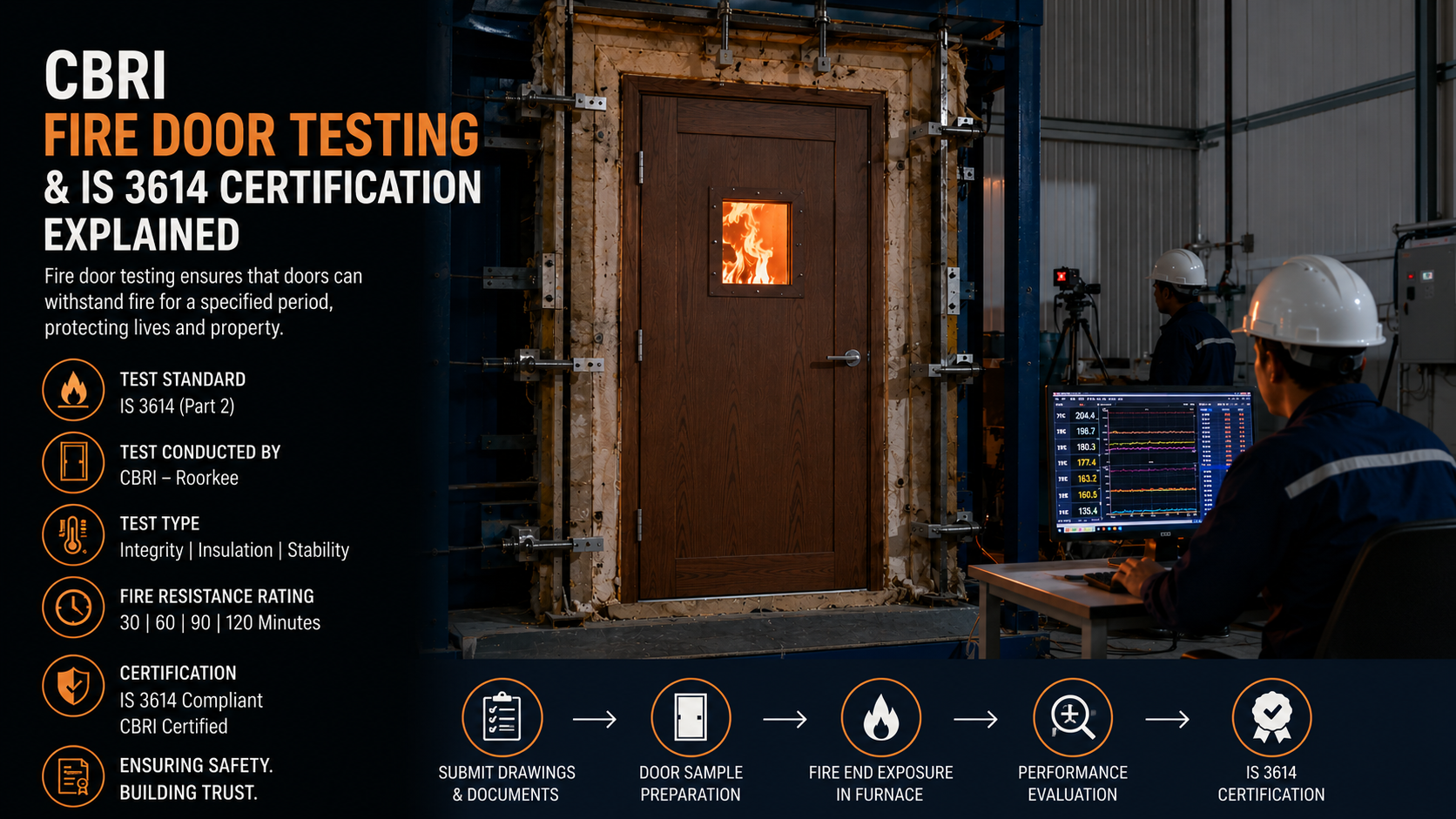 CBRI Testing Explained: How a Fire Door Earns Its Certification CBRI testing
