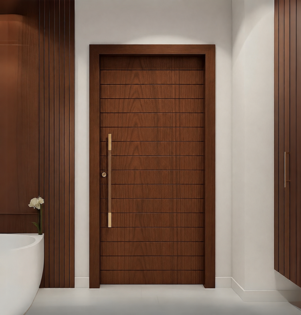Wooden Composite Acoustic Fire Check Door